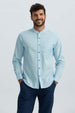 Camisa Hombre Premium Celeste Azul / XXL