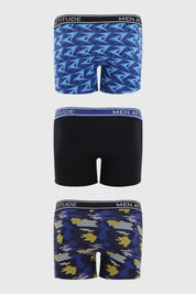 Boxer Hombre Tripack Amarillo
