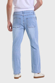 JEANS HOMBRE TENDENCIA STRAIGHT AZUL CLARO