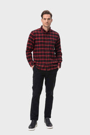Camisa Hombre Básica Rojo