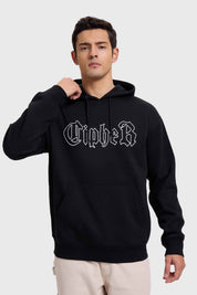 Polerón Hombre Hoodie Print Negro