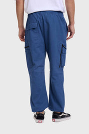 Pantalón Hombre Cargo Jogger Azul