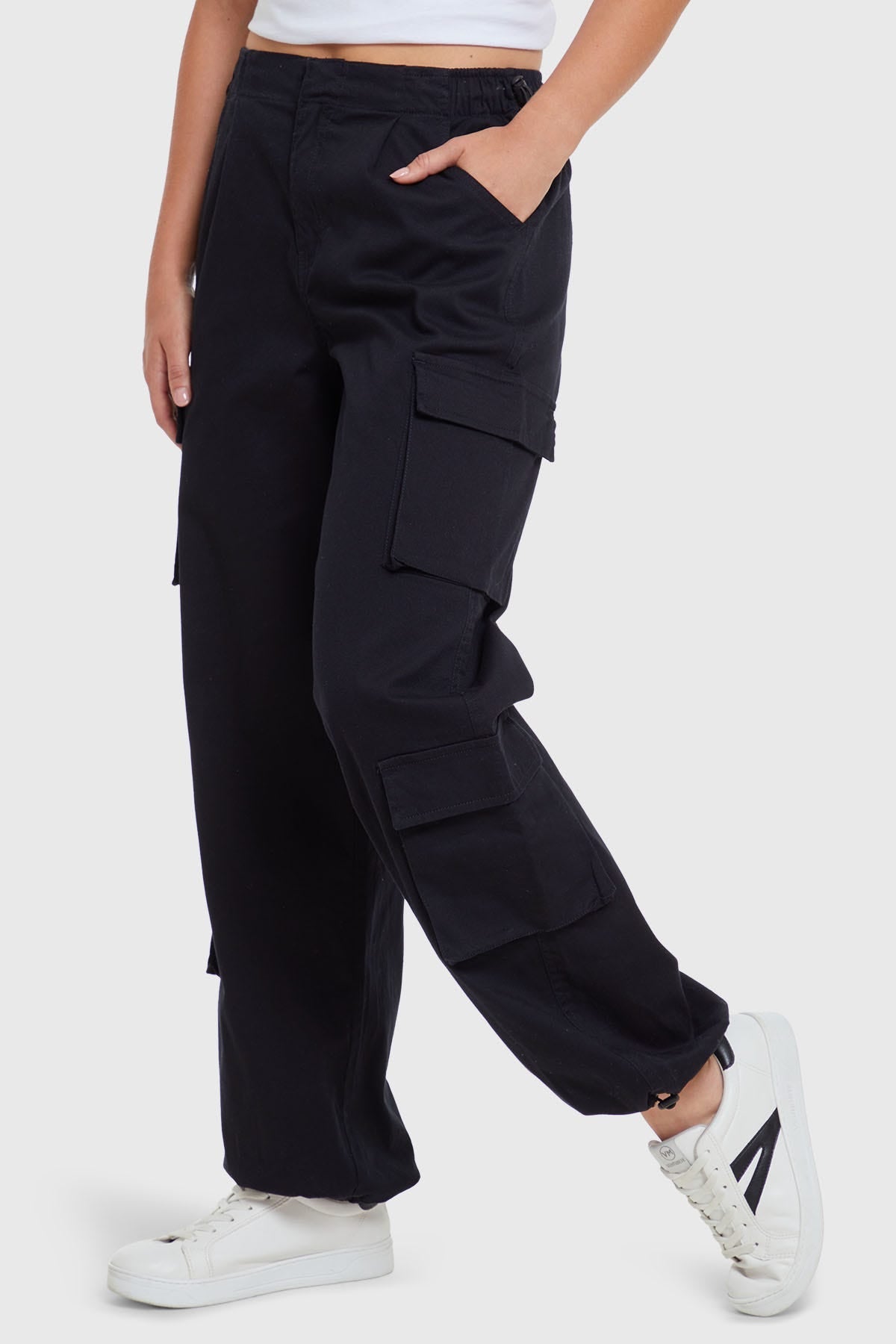 Pantalón Cargo Negro