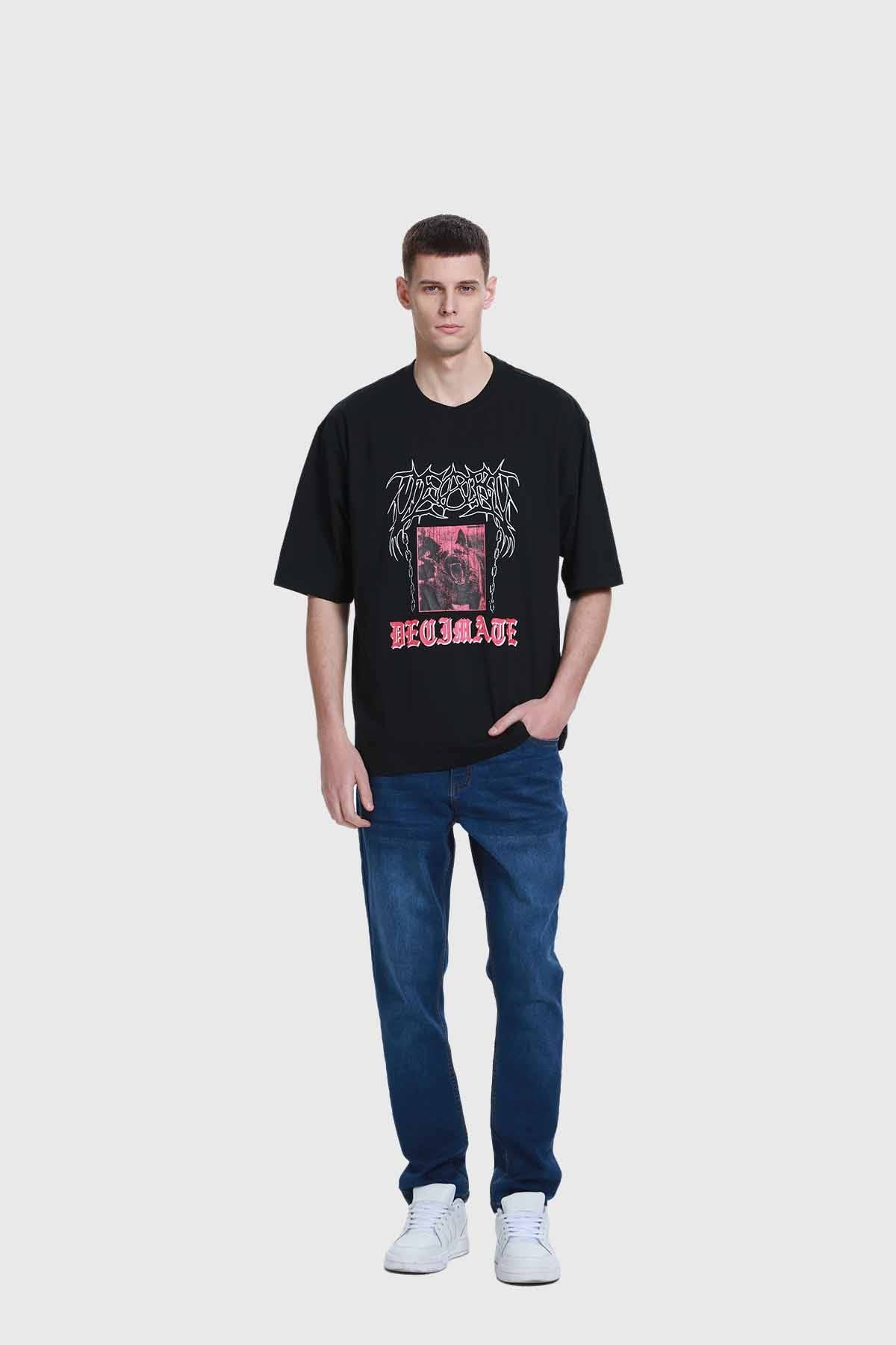 Polera Hombre Negro
