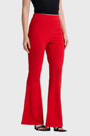 Pantalón Mujer Palazzo Rojo