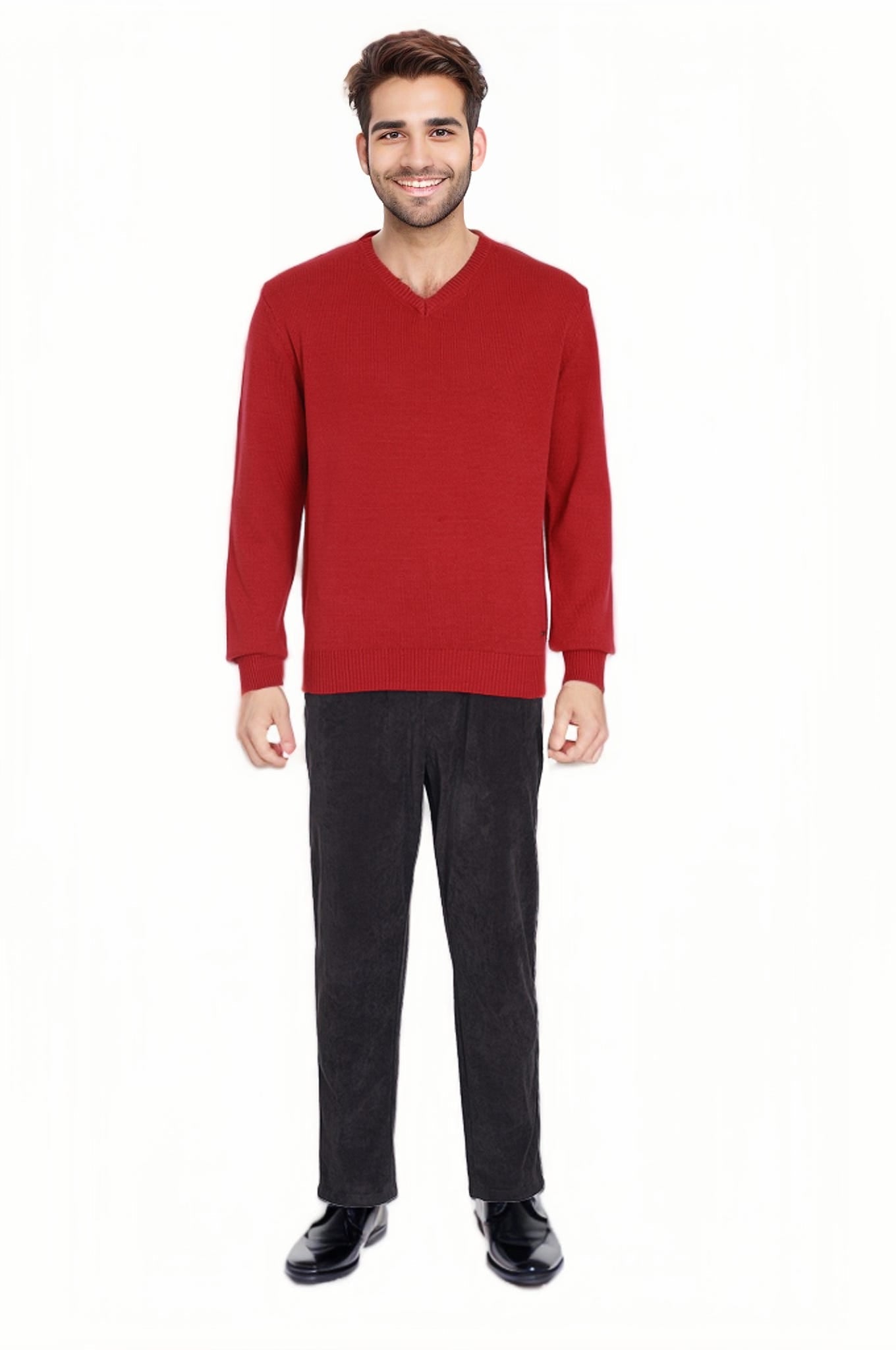 Sweater Hombre Básico Rojo