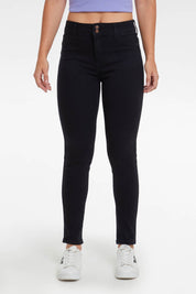 JEANS SKINNY PUSH UP JENY NEGRO FSP