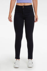 Jeans Skinny Push Up Jeny Mujer Negro