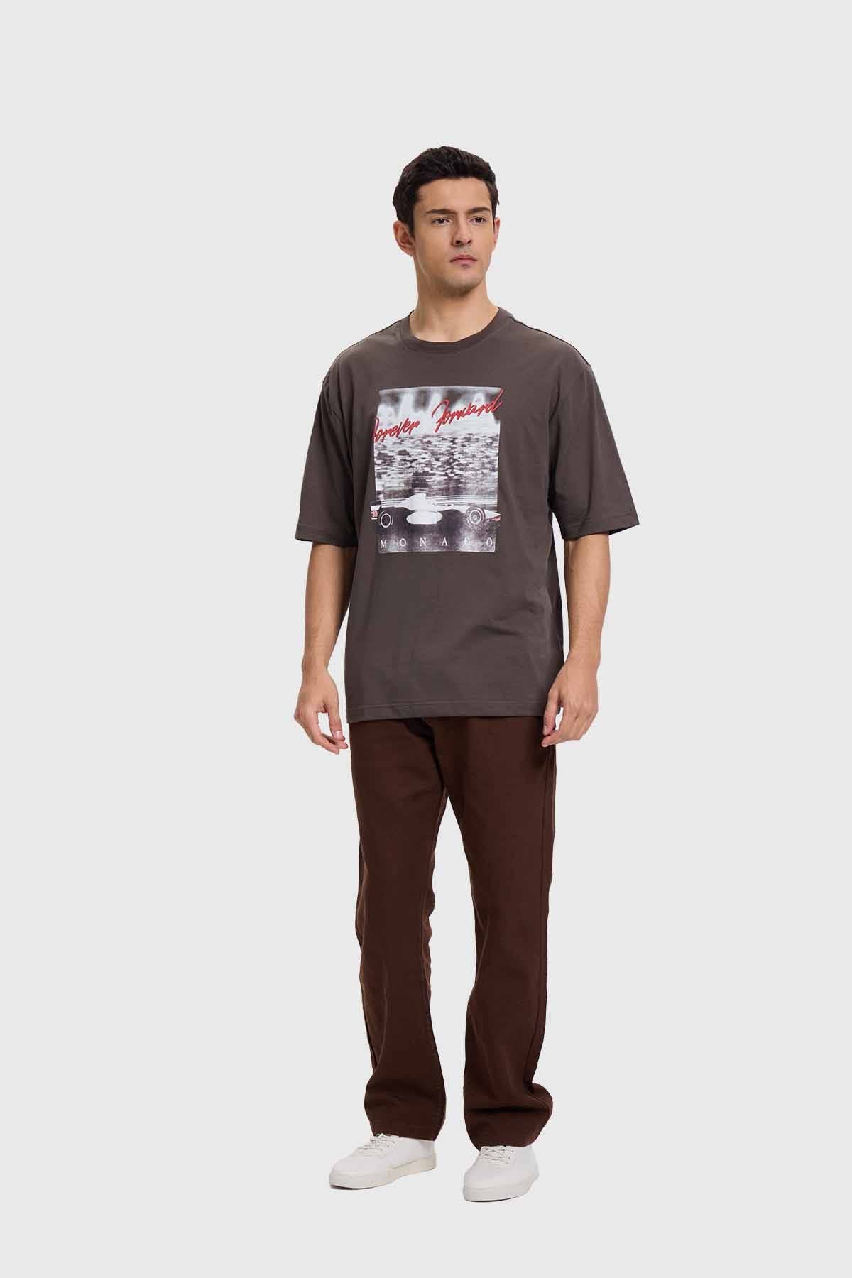 Polera Hombre Estampado Marengo