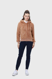 Polar Mujer Peludo Camel