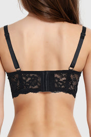 Sostén Mujer Bipack Encaje Negro