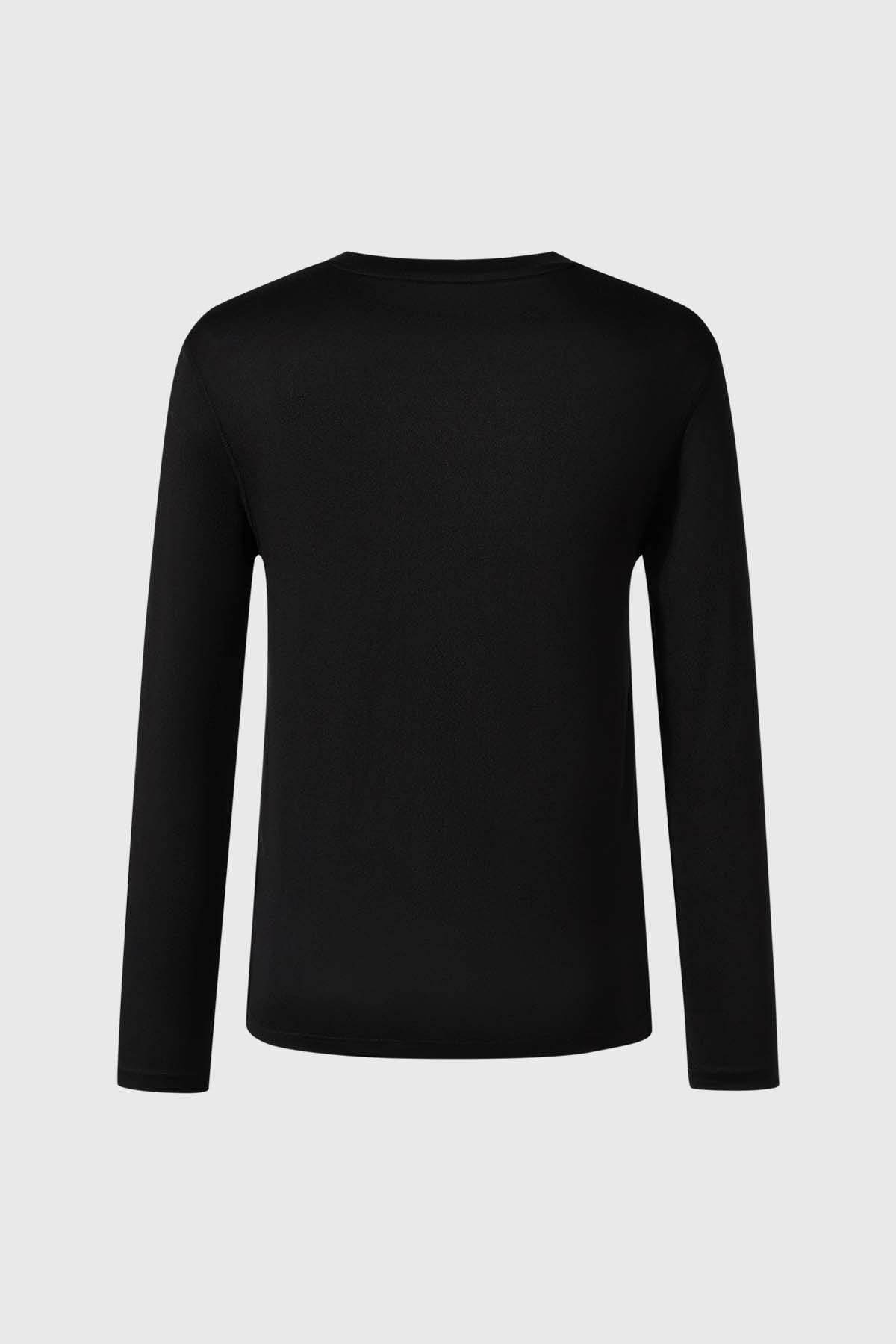 Camiseta Hombre Primera Capa Superior Negro