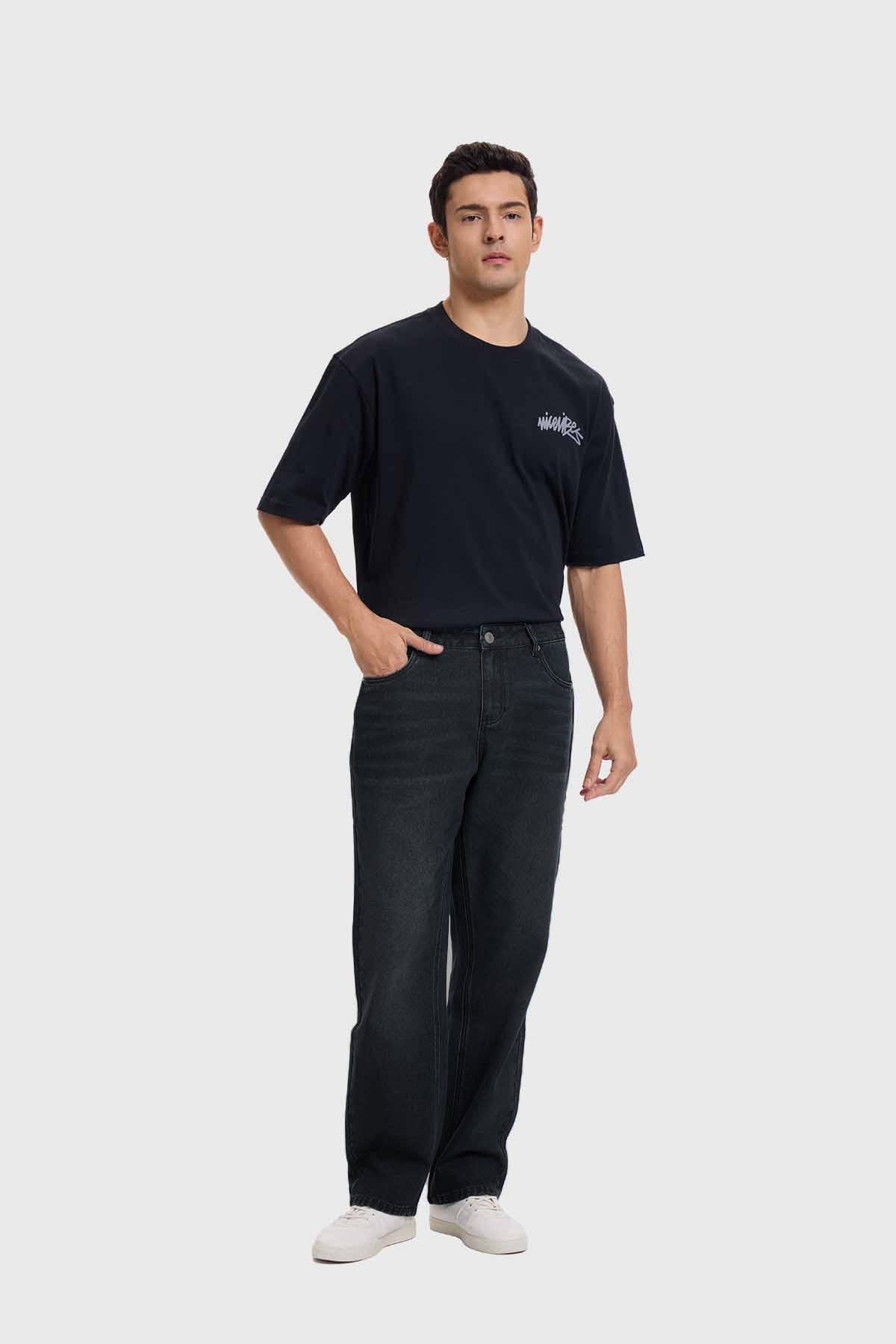 Jeans Hombre Skinny Negro
