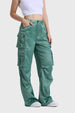 Pantalón Mujer Cargo Verde