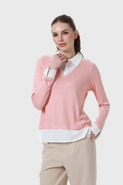 Sweater Mujer Blusa Rosado