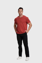Polera Hombre Básica Ocre