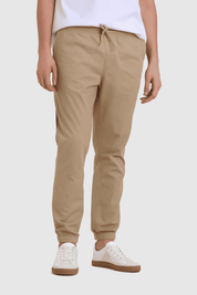 Pantalón Hombre Jogger Básico Beige