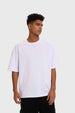 Polera Hombre Oversize Blanco Blanco / XL