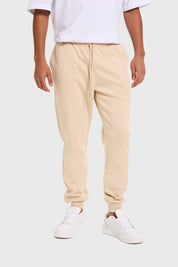 Pantalón Buzo Hombre Jogger Básico Beige Beige / L