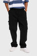 Pantalón Hombre Jogger Cargo Negro Negro / XL