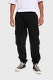 Pantalón Buzo Hombre Jogger Básico Negro Negro / XXL