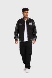 Chaqueta Hombre Varsity Negro Ii Fsp Negro / XXL