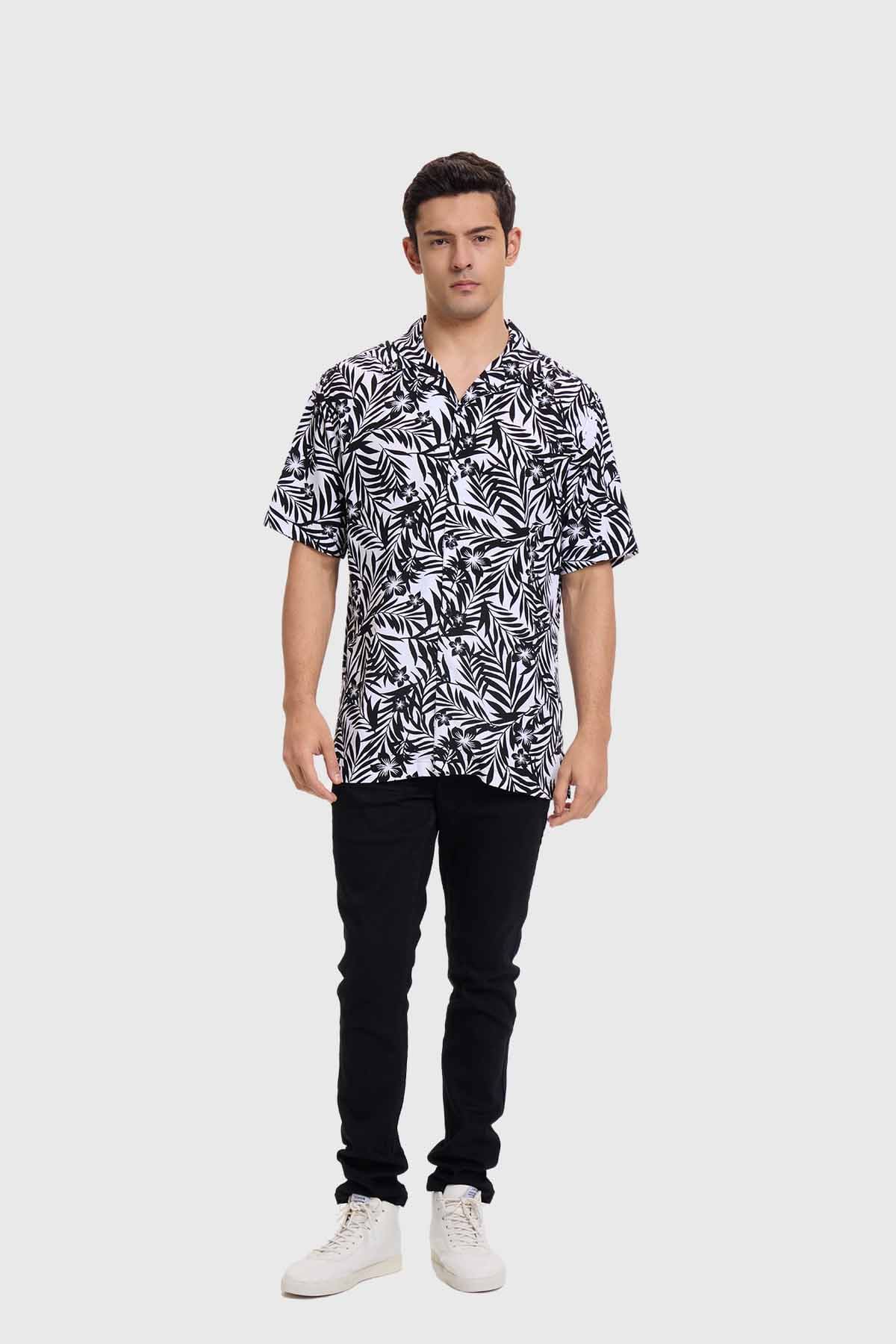 Camisa Hombre Negro Negro / XXL