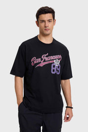 Polera Hombre Print Negrox Negro / XL
