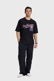 Polera Hombre Print Negrox Negro / XL