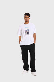 Polera Hombre City Blanco Blanco / XL