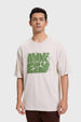 Polera Hombre Print Puff Beige Beige / S