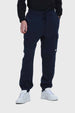 Pantalón Buzo Hombre Jogger Cargo Azul Azul / XL