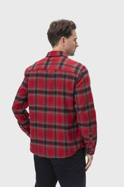 Camisa Hombre Cuadros Rojo V Rojo / S