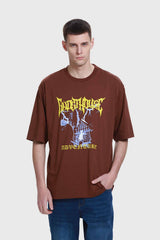 Polera Hombre Chocolate