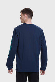 Polera Hombre Azul Azul / L