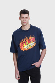 Polera Hombre Azul Azul / S