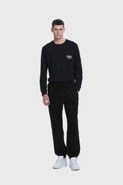 Pantalón Buzo Hombre Sport Negro Negro / S