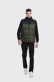 Parka Hombre Bicolor Puffa Verde Verde / XXL