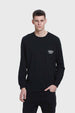 Polera Hombre Con Bolsillo Negro Negro / M