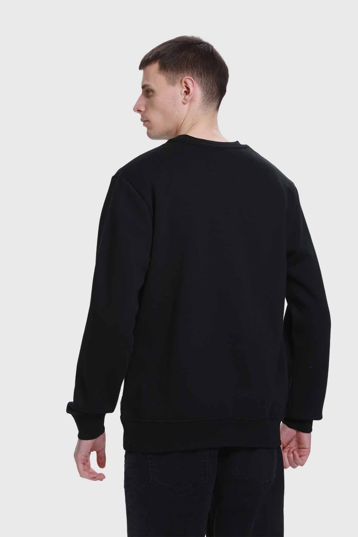 Polerón Hombre Negro Negro / XL