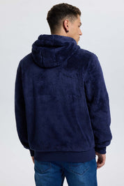 Polar Hombre Bordado Azul Azul / XXL