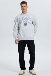 Polerón Hombre Bordado Gris Gris / XXL