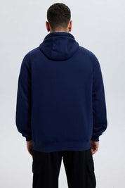 Polerón Hombre Corderito Azul Azul / XXL