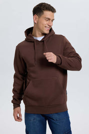 Polerón Hombre Hoodie Chocolate Café / XXL