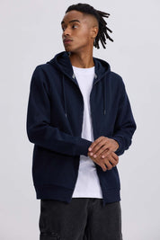 Polerón Hombre Full Zipper Azul Azul / XXL