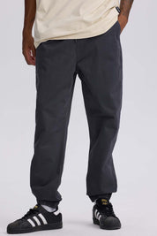 Pantalón Hombre Jogger Twill Marengo Gris / XXL