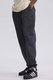 Pantalón Hombre Jogger Twill Marengo Gris / XXL