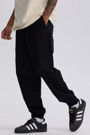 Pantalón Hombre Jogger Twill Negro Negro / XXL