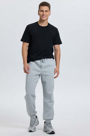 Pantalón Buzo Hombre Jogger Gris Melange Gris / XXL
