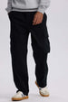 Pantalón Hombre Cargo Calce Recto Negro Negro / XXL